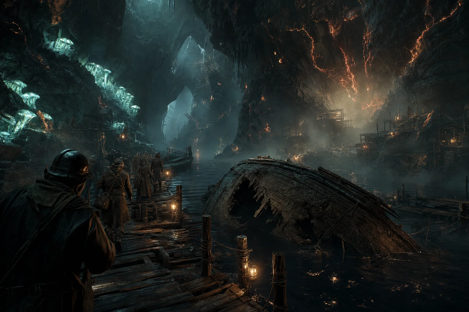 The Raged Giant Salamander Ore-Boat Capsizings of the Underdark River and the Illegal Concussive Blasting Canisters Tossed by Miners Cover
