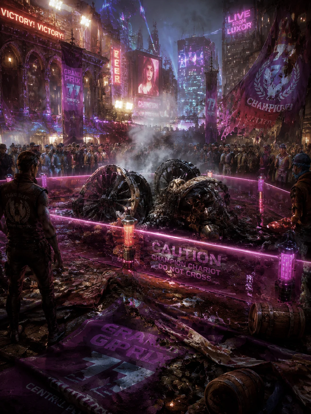The Gilded Run: Stimulants, Spectacle, and the Price of Glory Cover