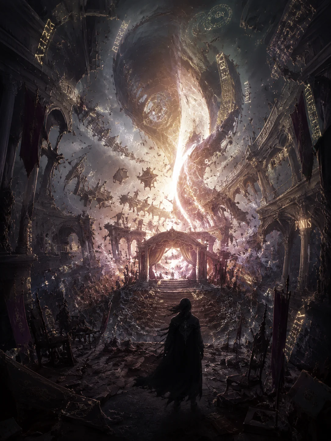 The Shattered Verses: A Poet's Cataclysm Cover