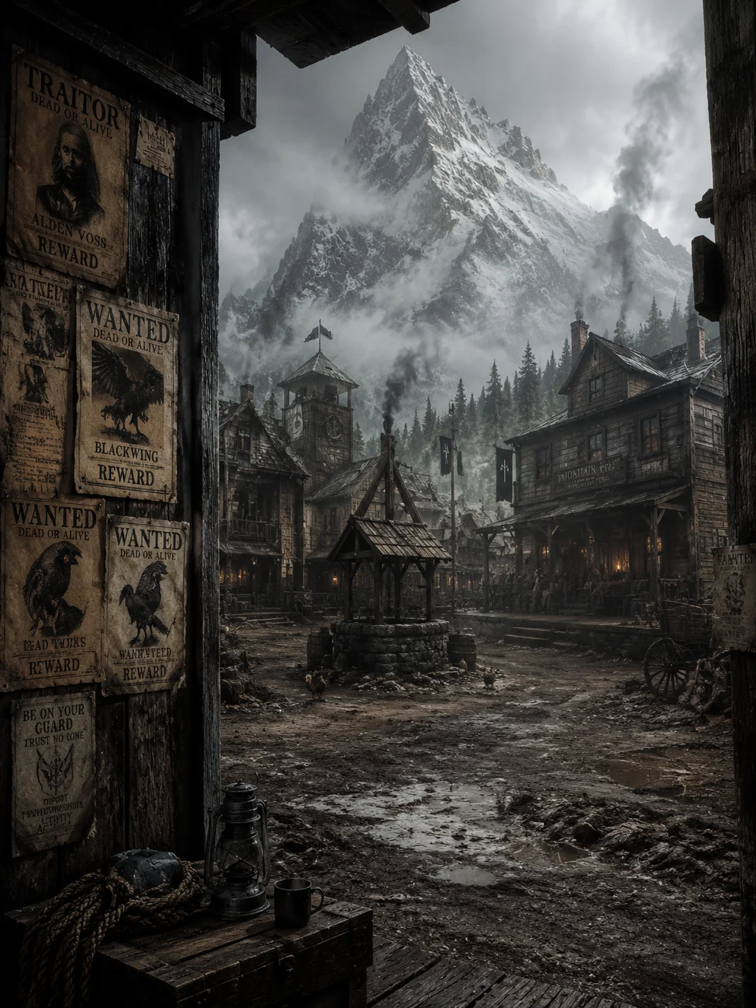 The Feathered Verdict: Smugglers' War in Whispering Pass Cover