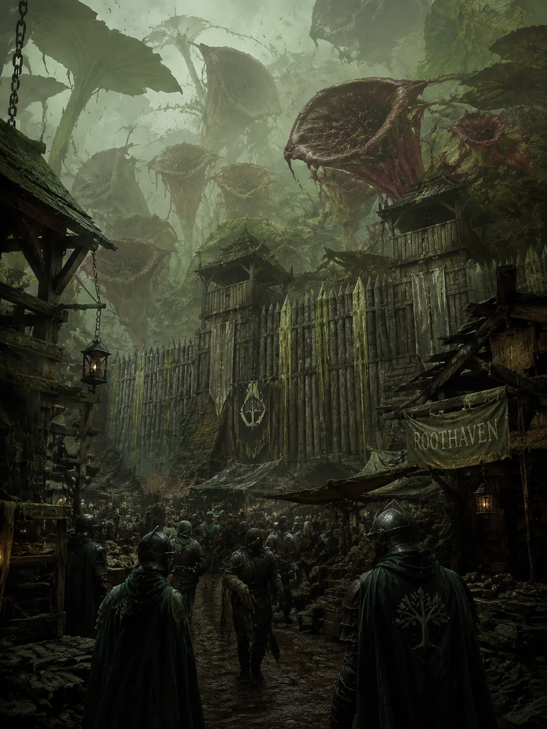 The Ripening Blight: Caravans of the Whispering Woods Cover