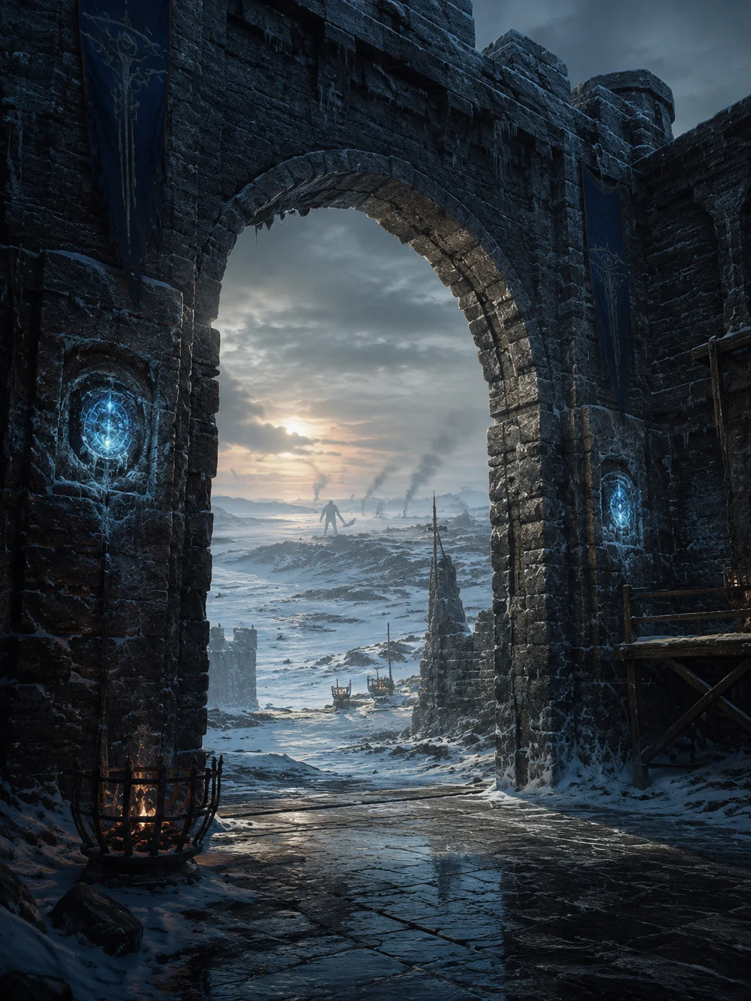 The Frozen Gambit of Winterhold - Interactive D20 TRPG Campaign