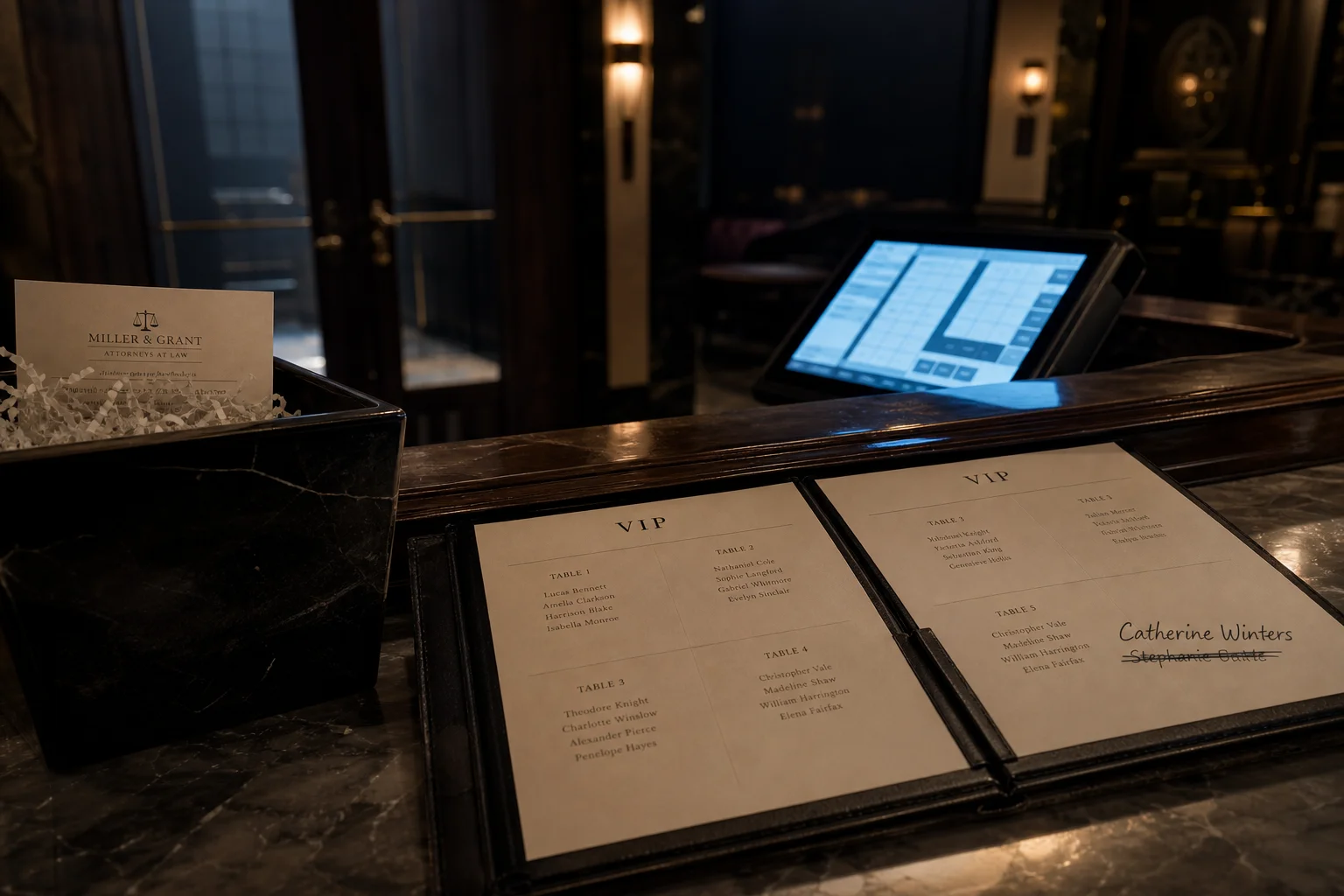 The Service Ledger - AI Murder Mystery Case File