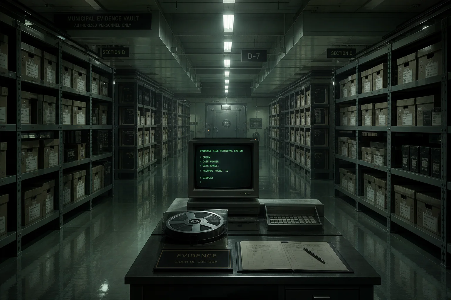 The Vault Static - AI Murder Mystery Case File