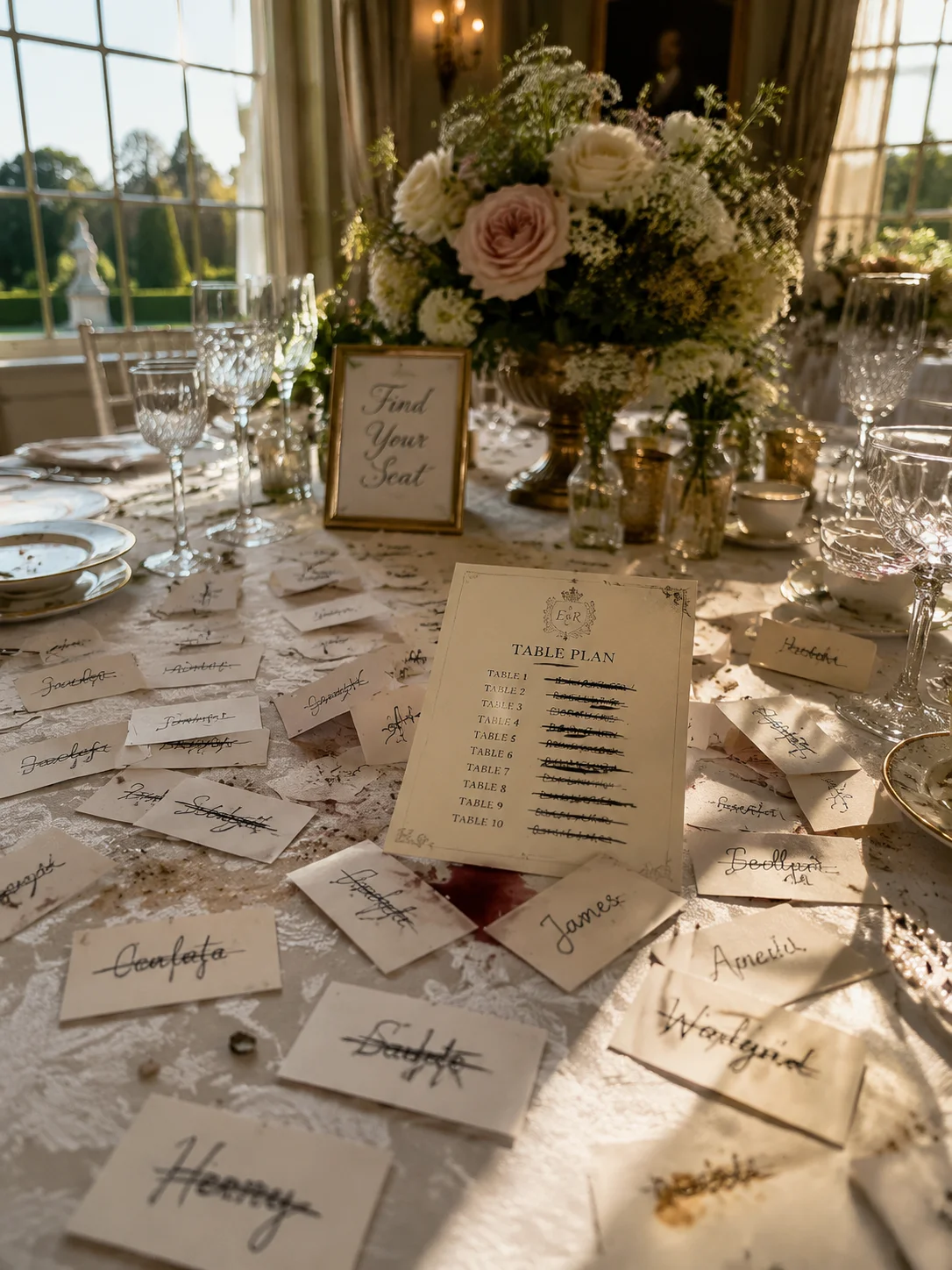 The Unraveled Seating Chart