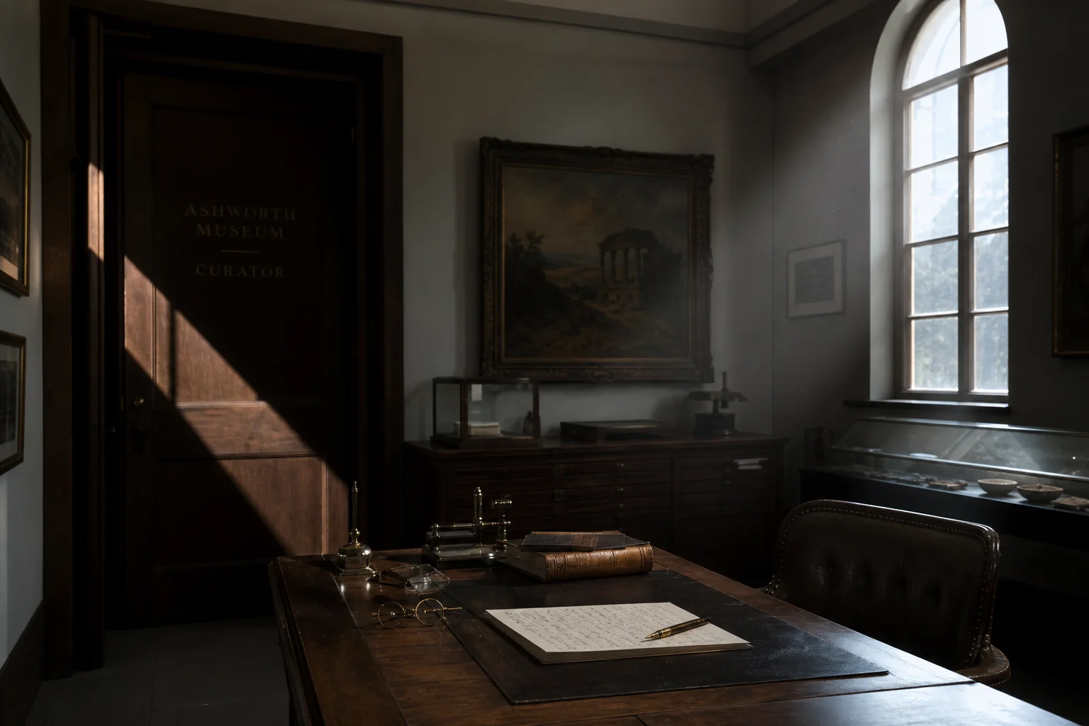 The Curator's Veneer