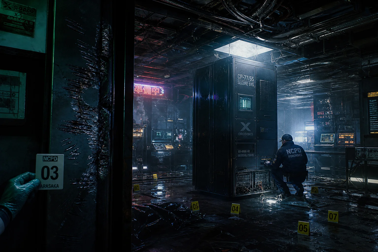 Data-Shard Extraction | Cyberpunk Murder Mystery | VatisNode