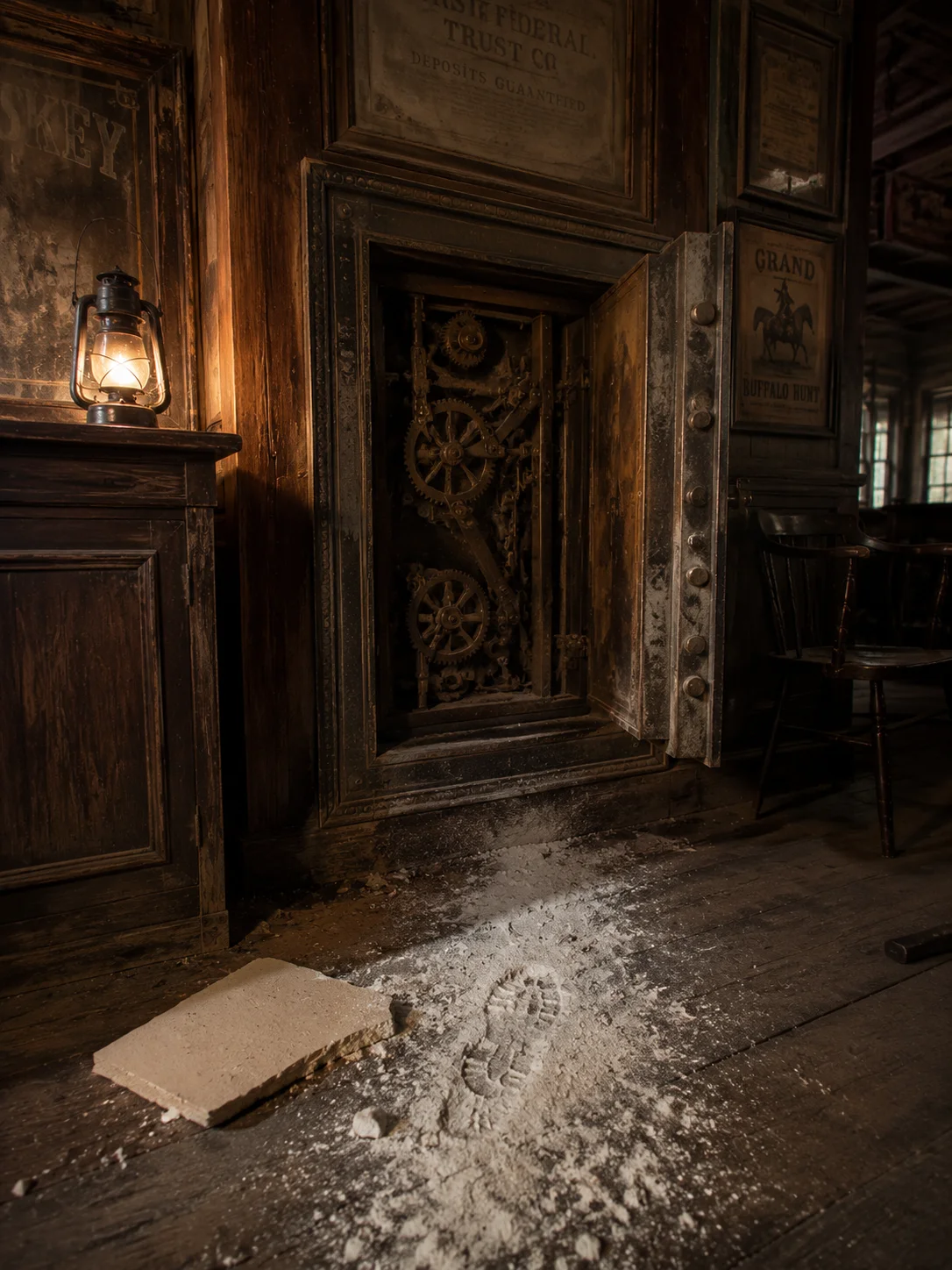 The Saloon's Mechanical Echo | Western Murder Mystery | VatisNode