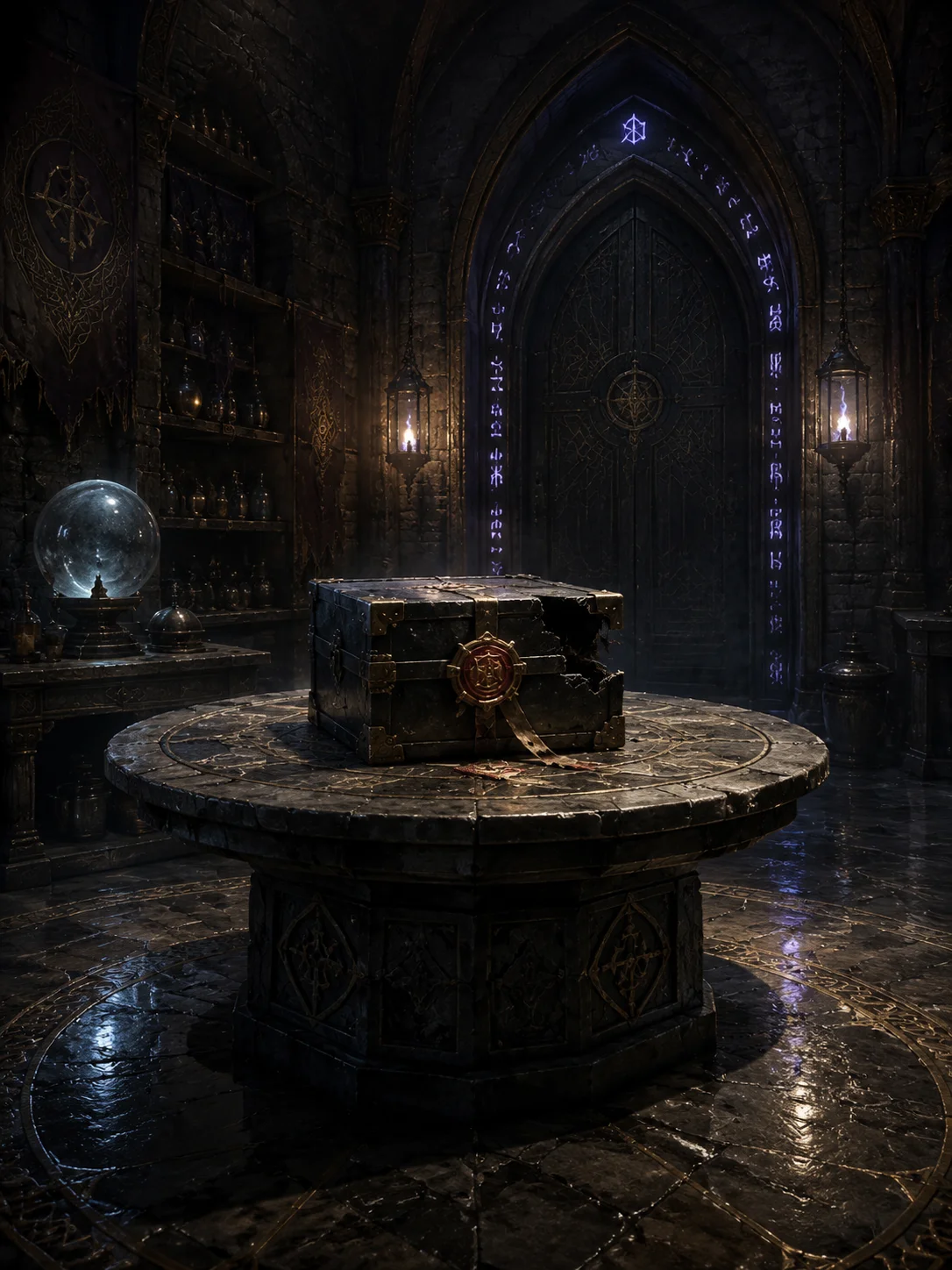 A Vault of Fading Echoes | Fantasy Murder Mystery | VatisNode