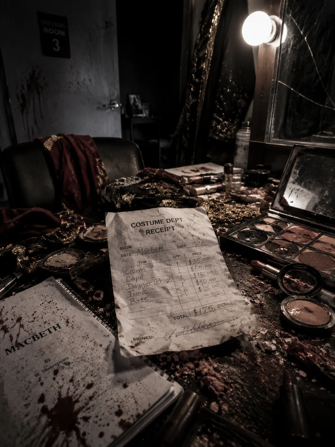 A Glittering Silence | Theatrical Murder Mystery | VatisNode