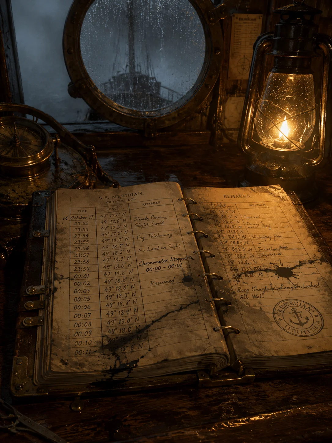 The Starboard Ledger's Silent Minute | Nautical Murder Mystery | VatisNode