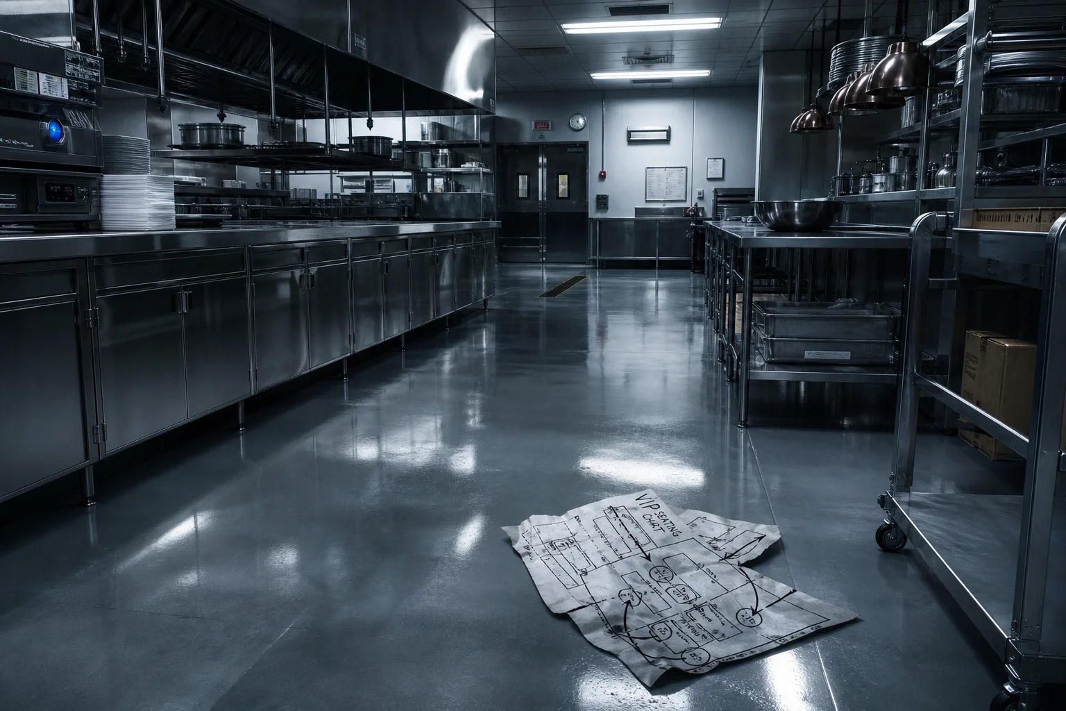 The Glittering Larder | Restaurant Murder Mystery | VatisNode