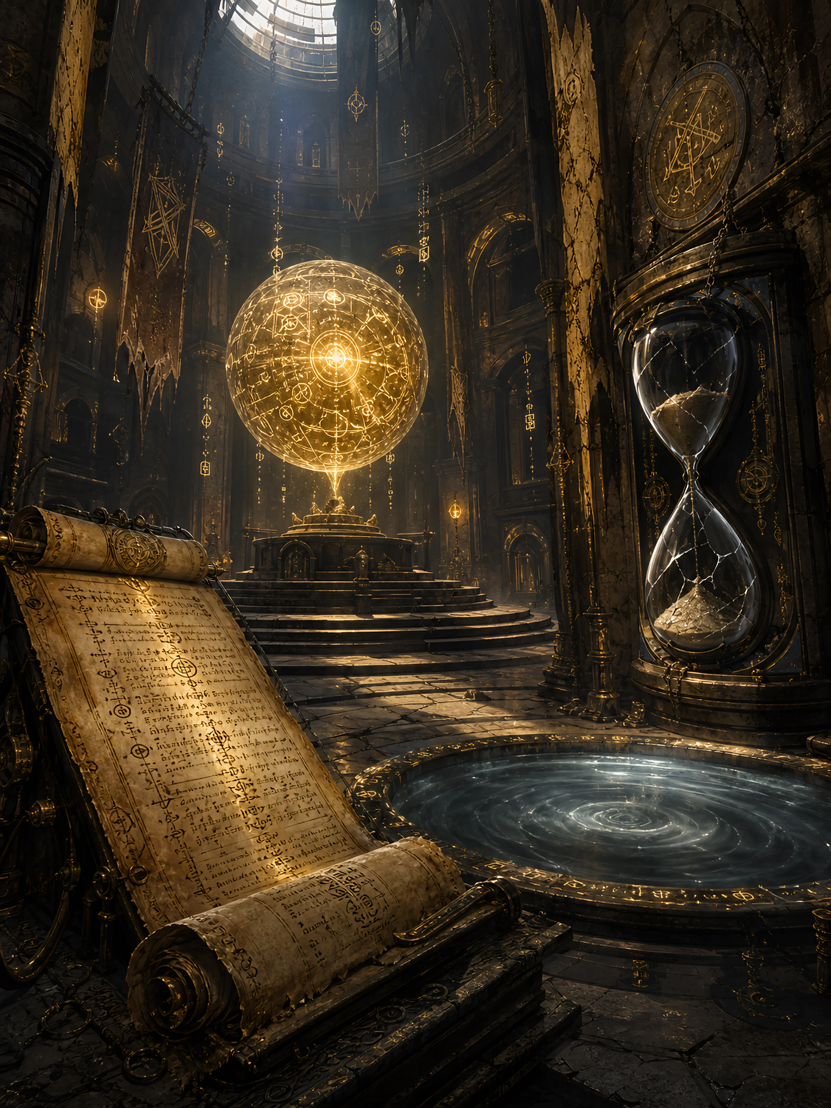 The Resonance of Broken Glyphs | Fantasy Murder Mystery | VatisNode