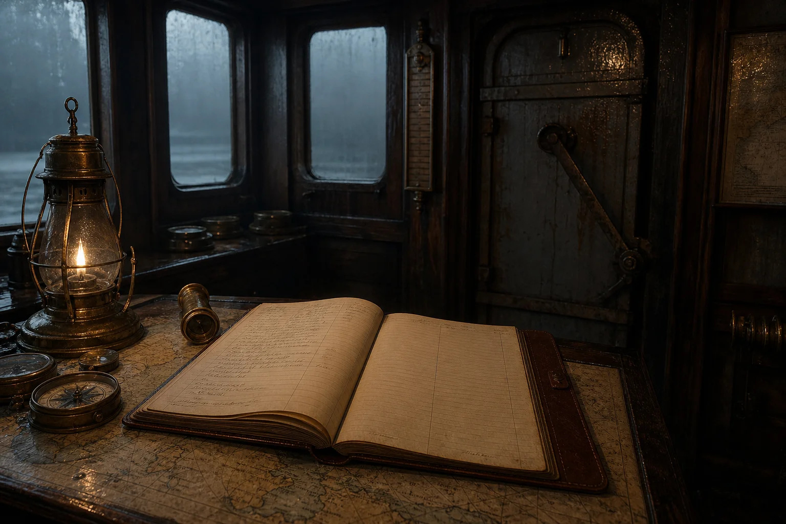 The Lady Penelope's Ledger | Nautical Murder Mystery | VatisNode