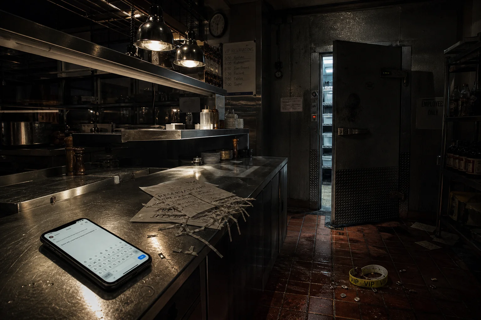 A Glittering Kitchen's Silence | Restaurant Murder Mystery | VatisNode