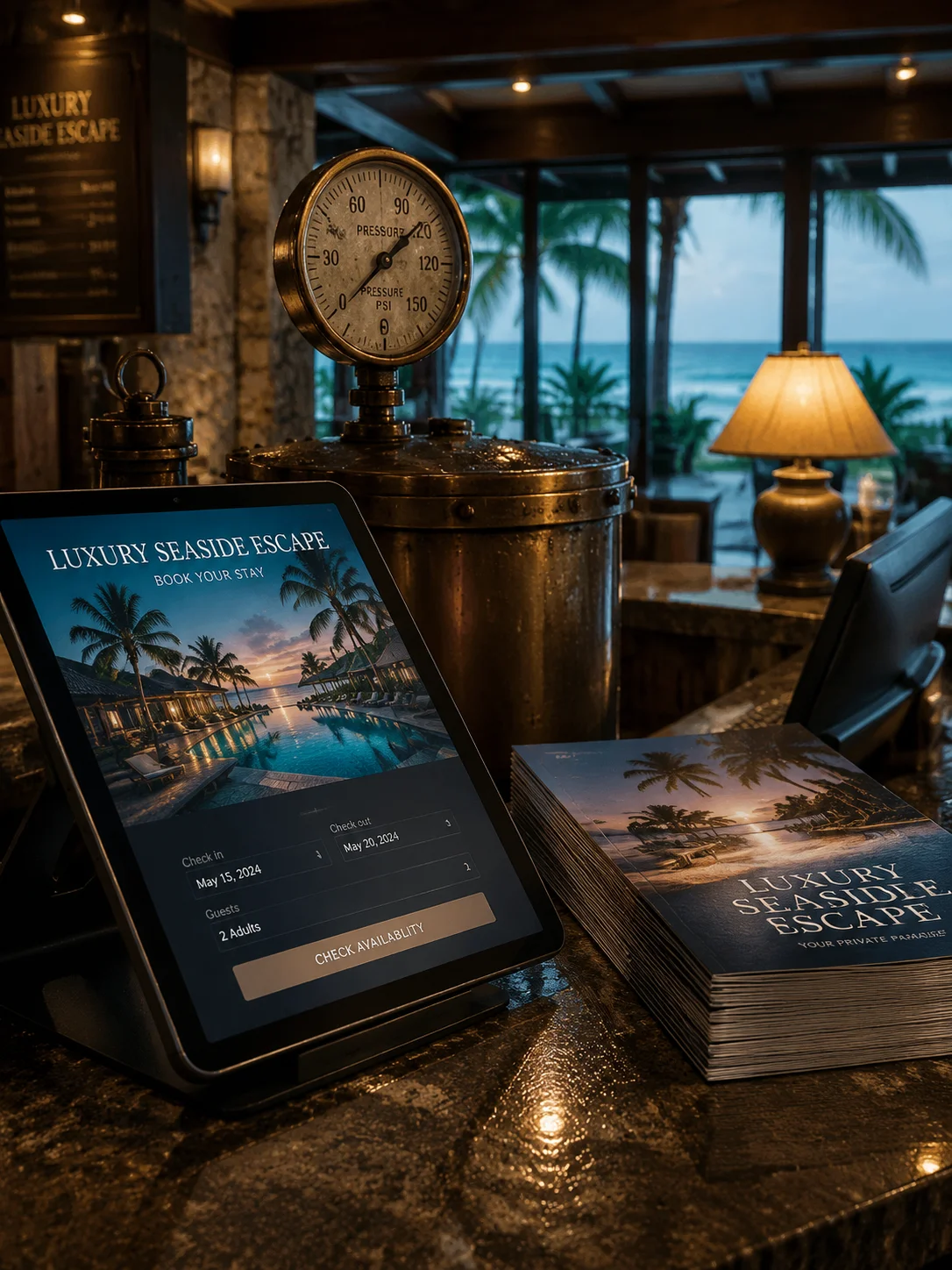 The Azure Depths Ledger | Resort Murder Mystery | VatisNode