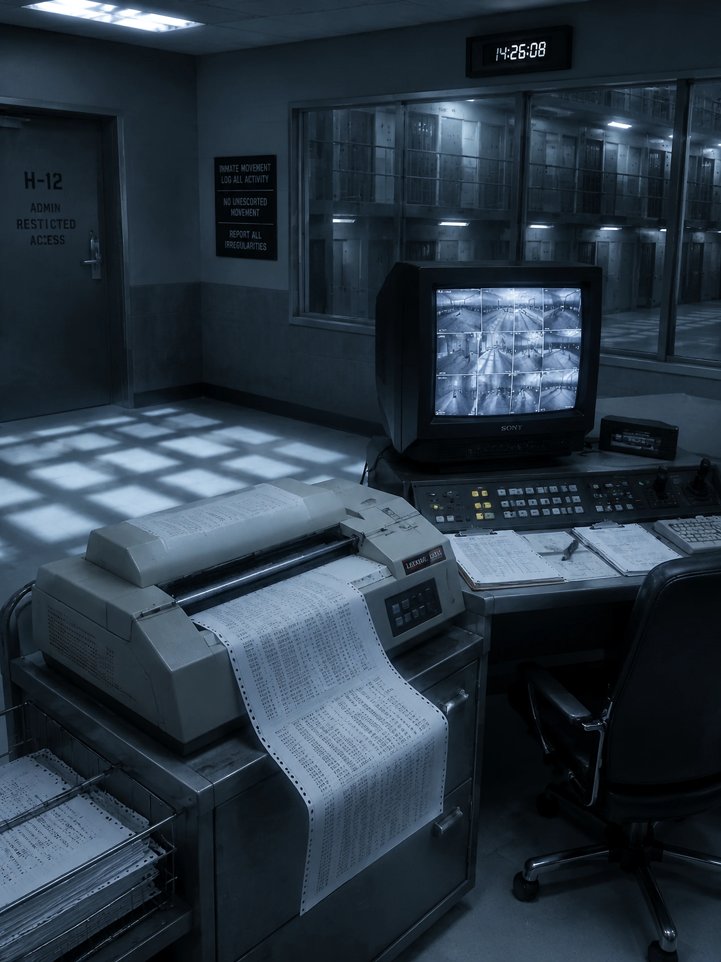 The Override Log | Prison Murder Mystery | VatisNode