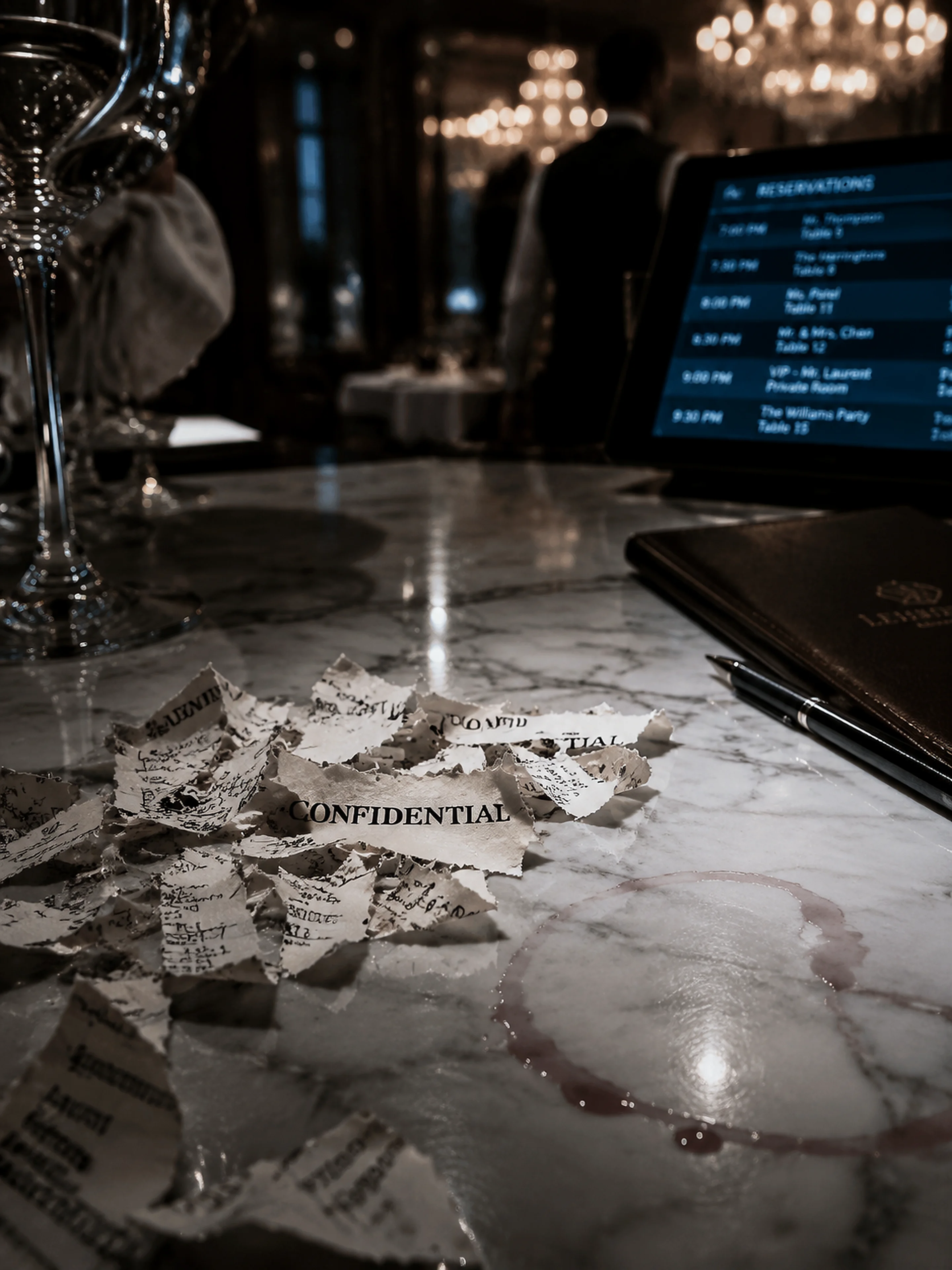 A Glittering Service | Restaurant Murder Mystery | VatisNode