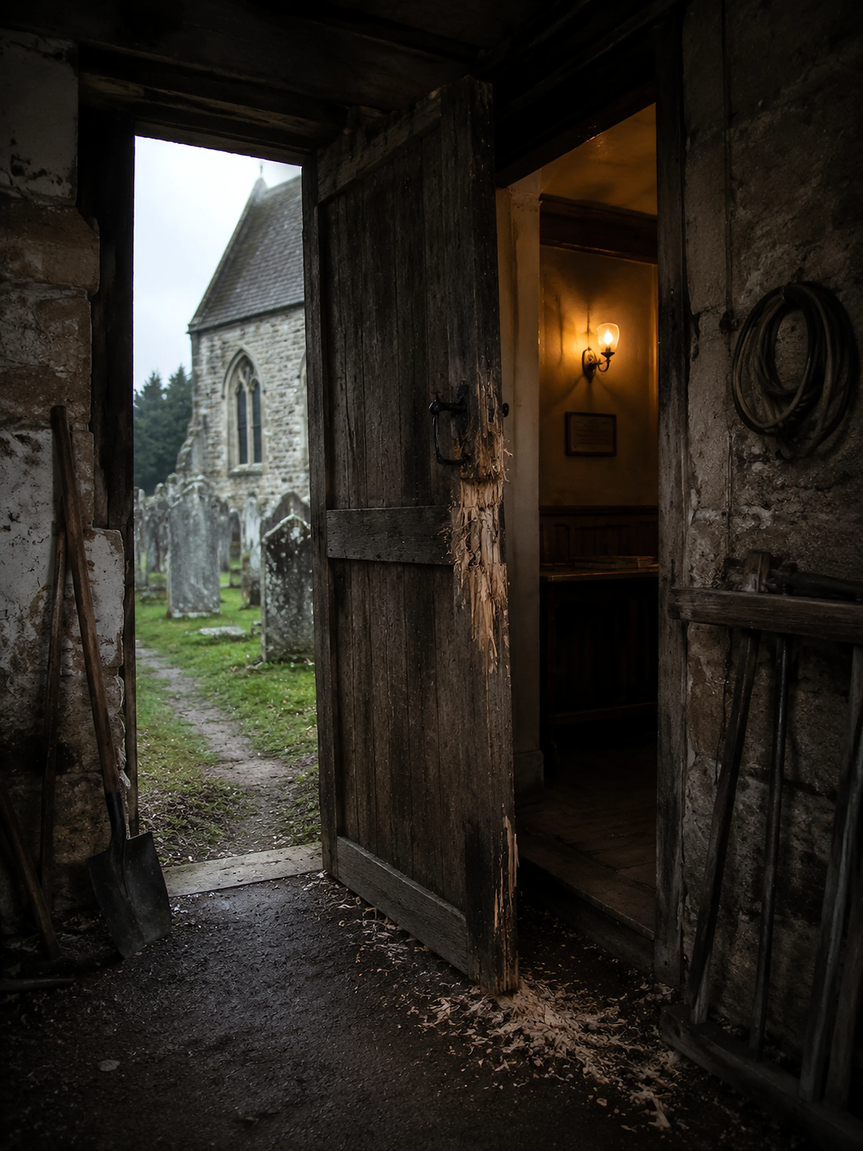 The Vicar's Missing Bicycle Cover