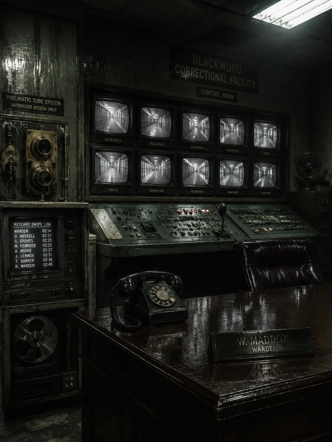 The Blackwood Ledger | Prison Murder Mystery | VatisNode